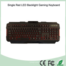 Múltiplo idioma disponível Teclado de LED com LED de cor vermelha simples (KB-1901EL-R)